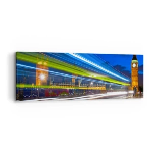 Obraz na płótnie - Pod okiem Big Bena - 90x30 cm