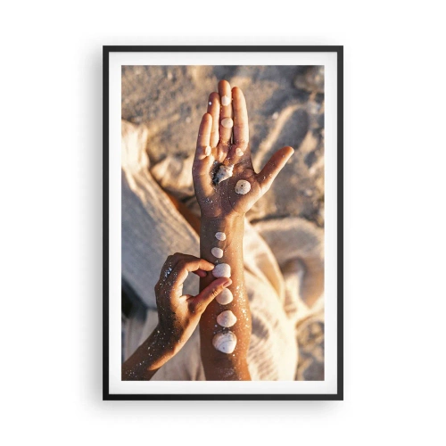 Plakat w czarnej ramie - Piękno w zasięgu ręki - 61x91 cm