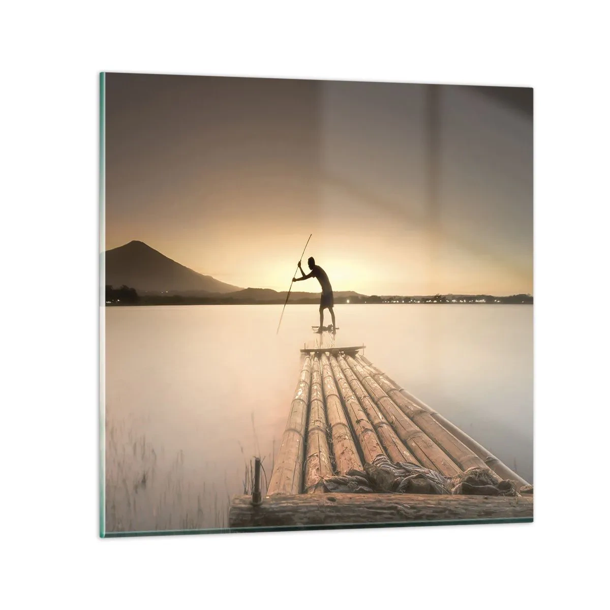 Obraz na szkle - Przed spoczynkiem - 60x60 cm