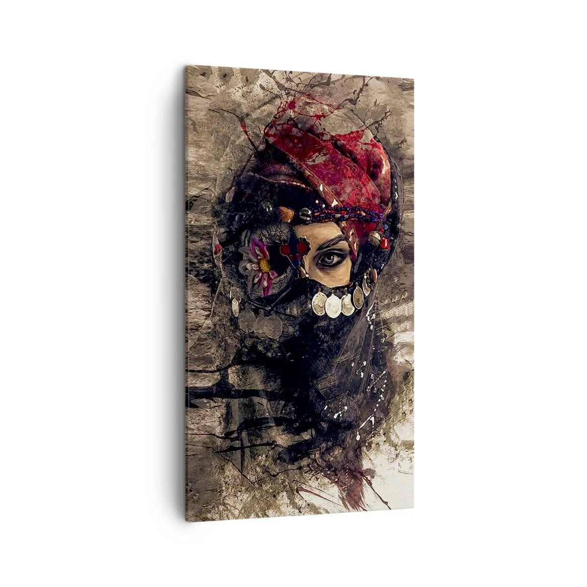 Obraz na płótnie - Co najmniej niepokojąca - 45x80 cm
