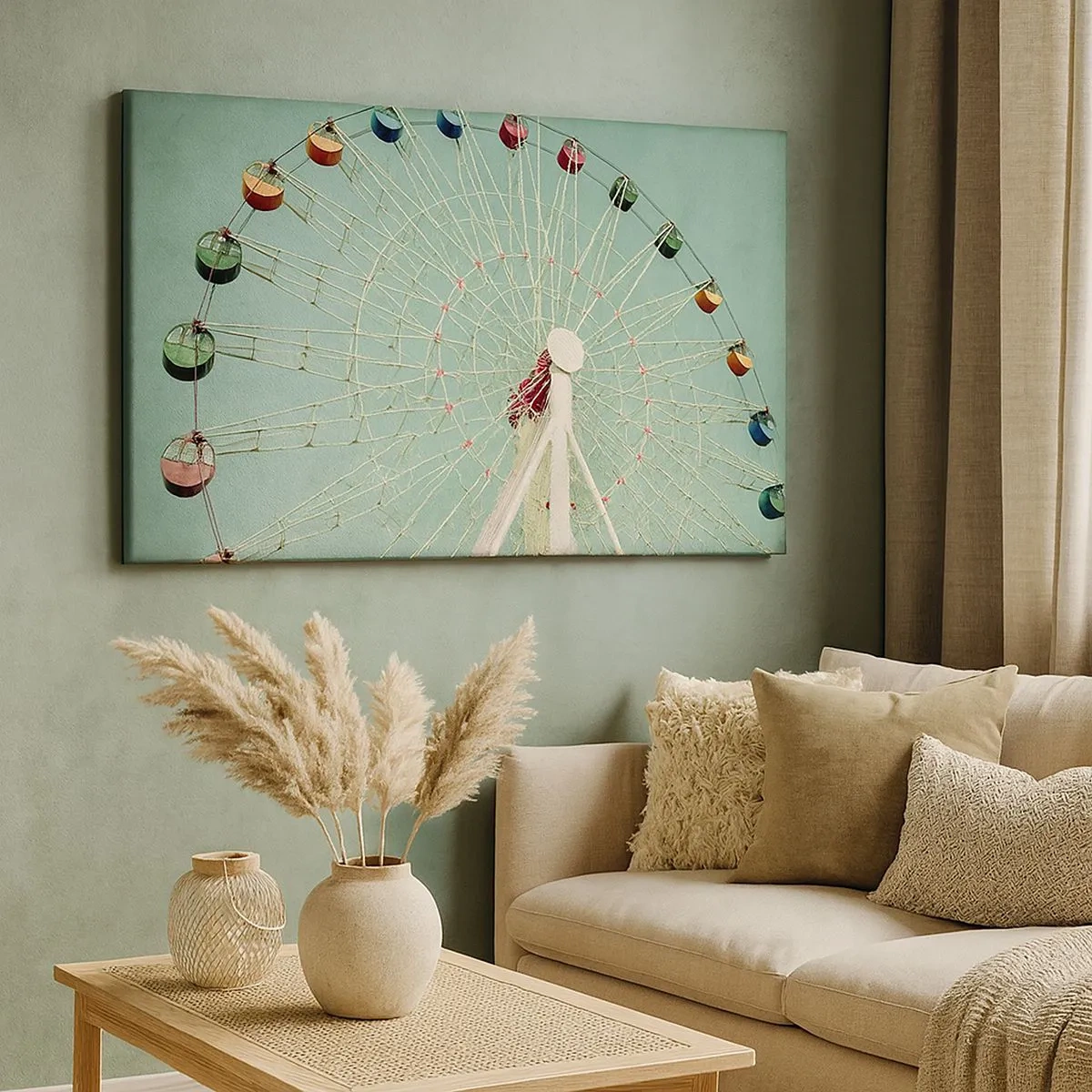 Obraz na płótnie - Zapraszamy do zabawy - 100x40 cm