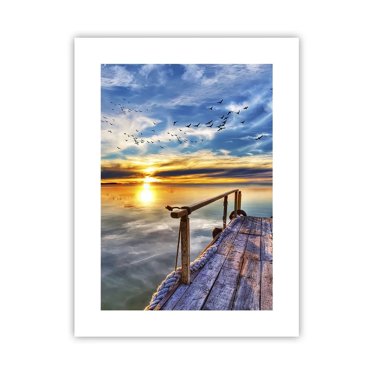 Plakat - Wiatr idzie na spoczynek - 30x40 cm