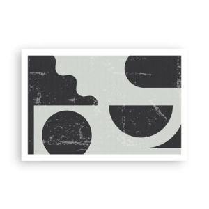 Plakat - Kompozycja ponad i pod - 91x61 cm