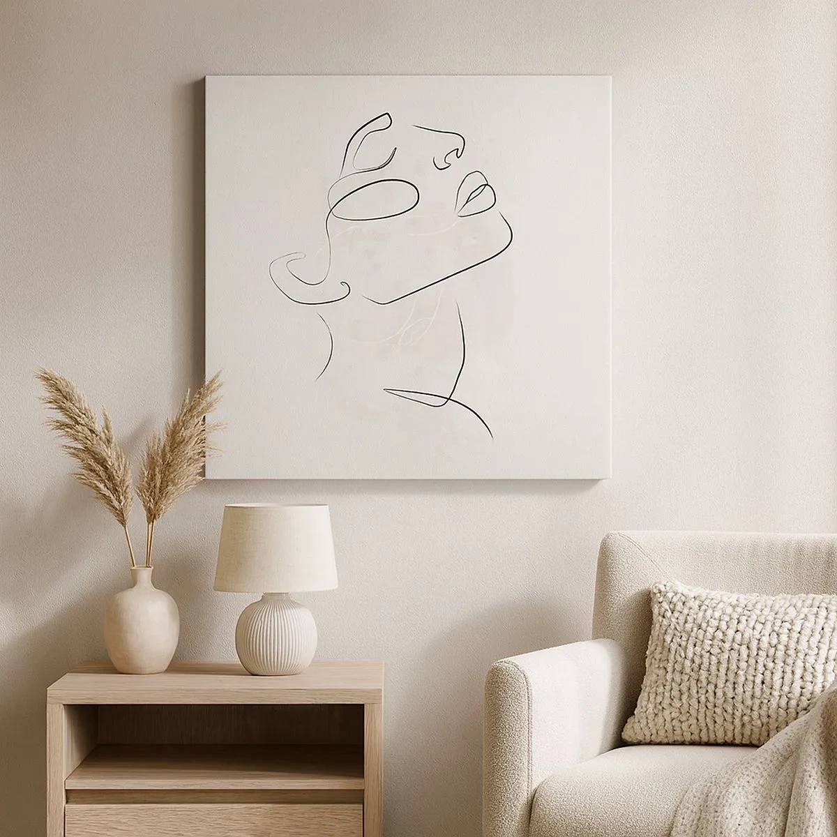 Obraz na płótnie - Zarys marzenia - 30x30 cm