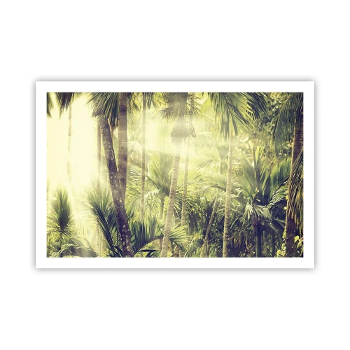 Plakat - W zielonym żarze - 91x61 cm