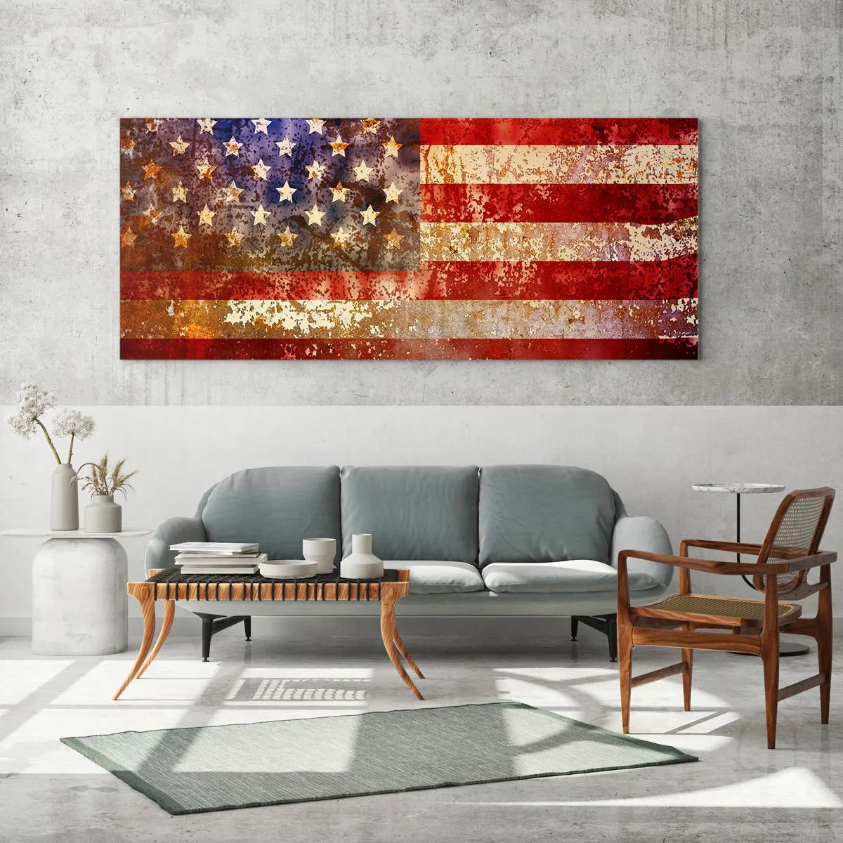 Obraz na szkle - Chwała nie przemija - 100x40 cm