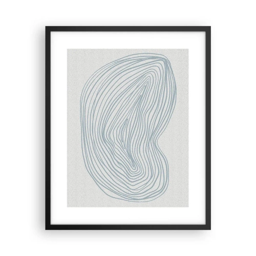 Plakat w czarnej ramie - Uśmiech kropli - 40x50 cm