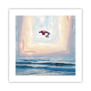 Plakat - Do innego wymiaru - 40x40 cm