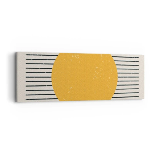 Obraz na płótnie - Siła prostoty - 90x30 cm