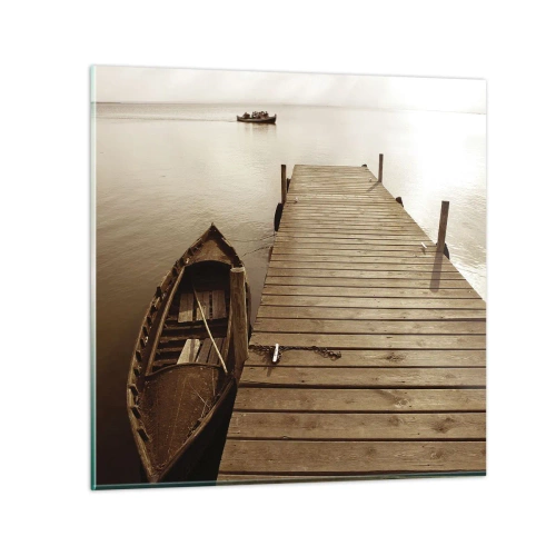 Obraz na szkle - Wielki spokój - 70x70 cm
