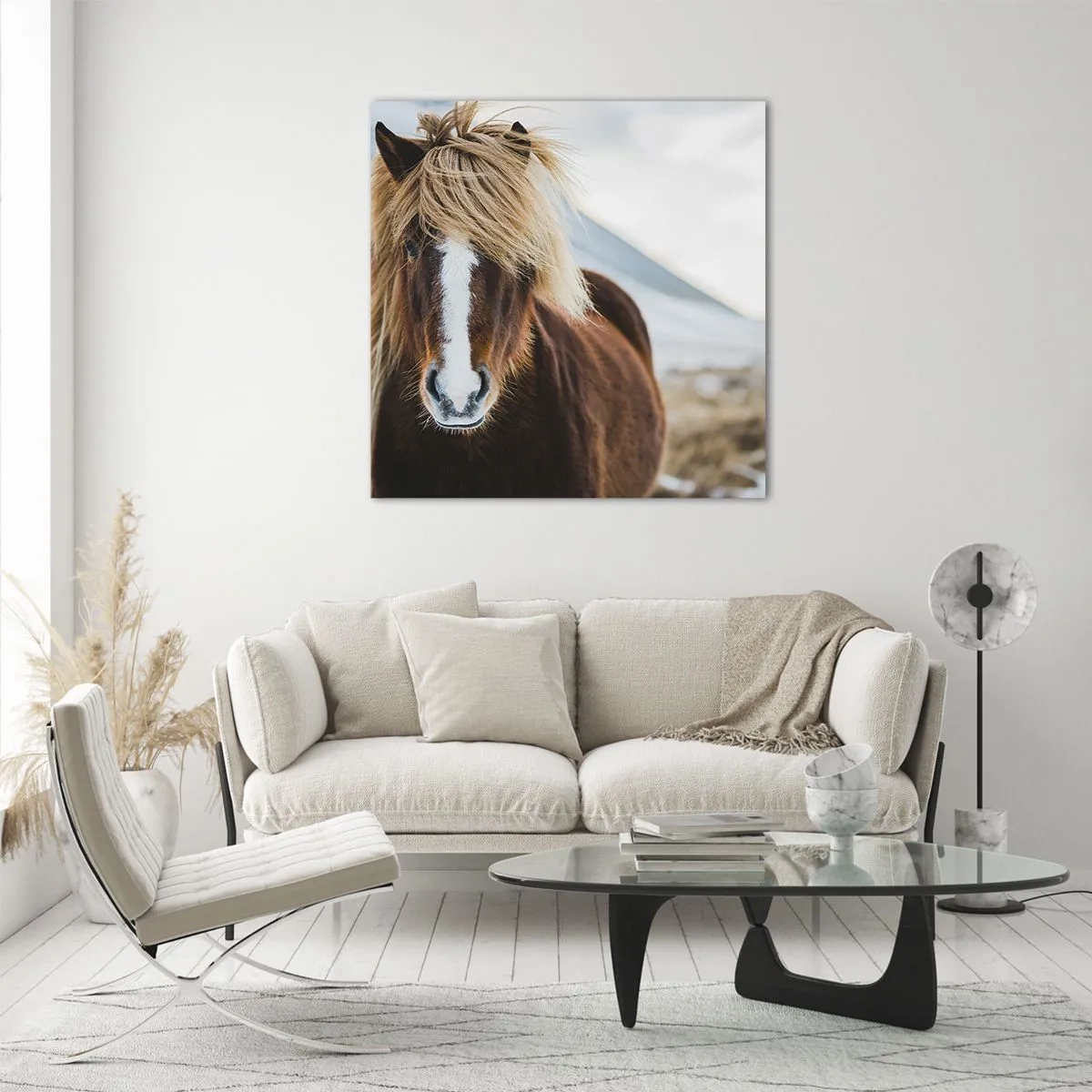 Obraz na szkle - Czujesz wolność? - 70x70 cm