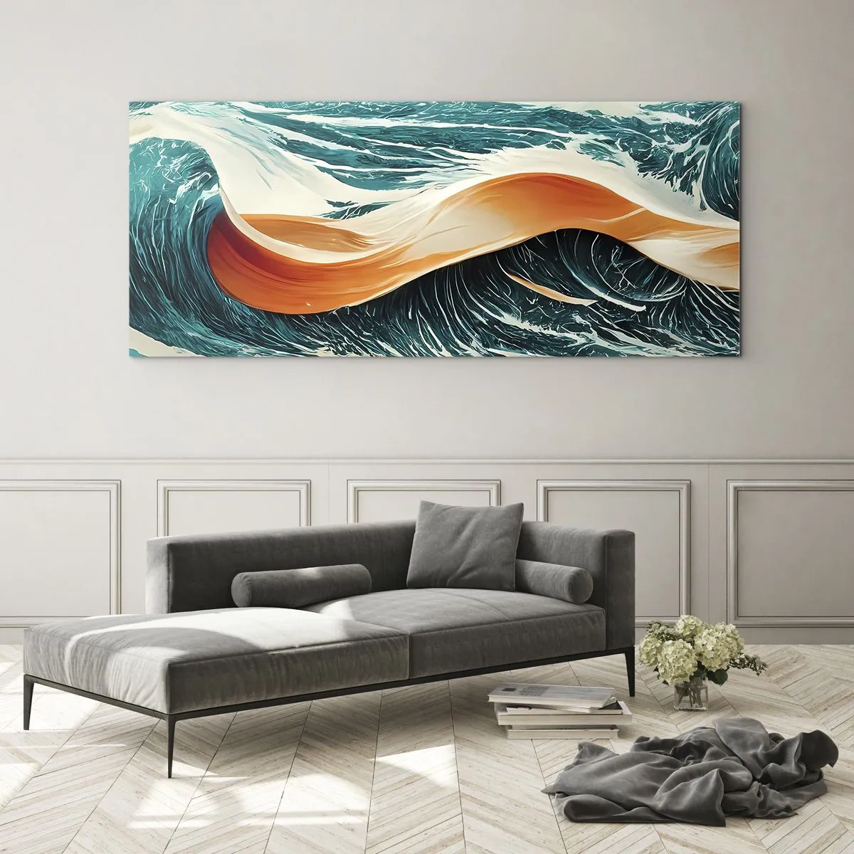 Obraz na szkle - Sen surfera - 100x40 cm