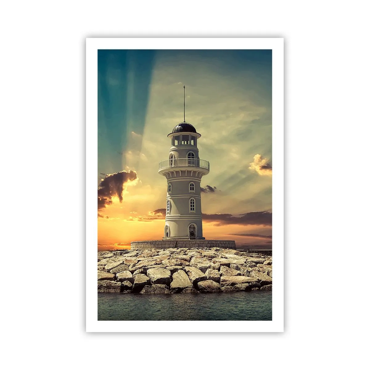 Plakat - Światło - Dobro - Piękno - 61x91 cm