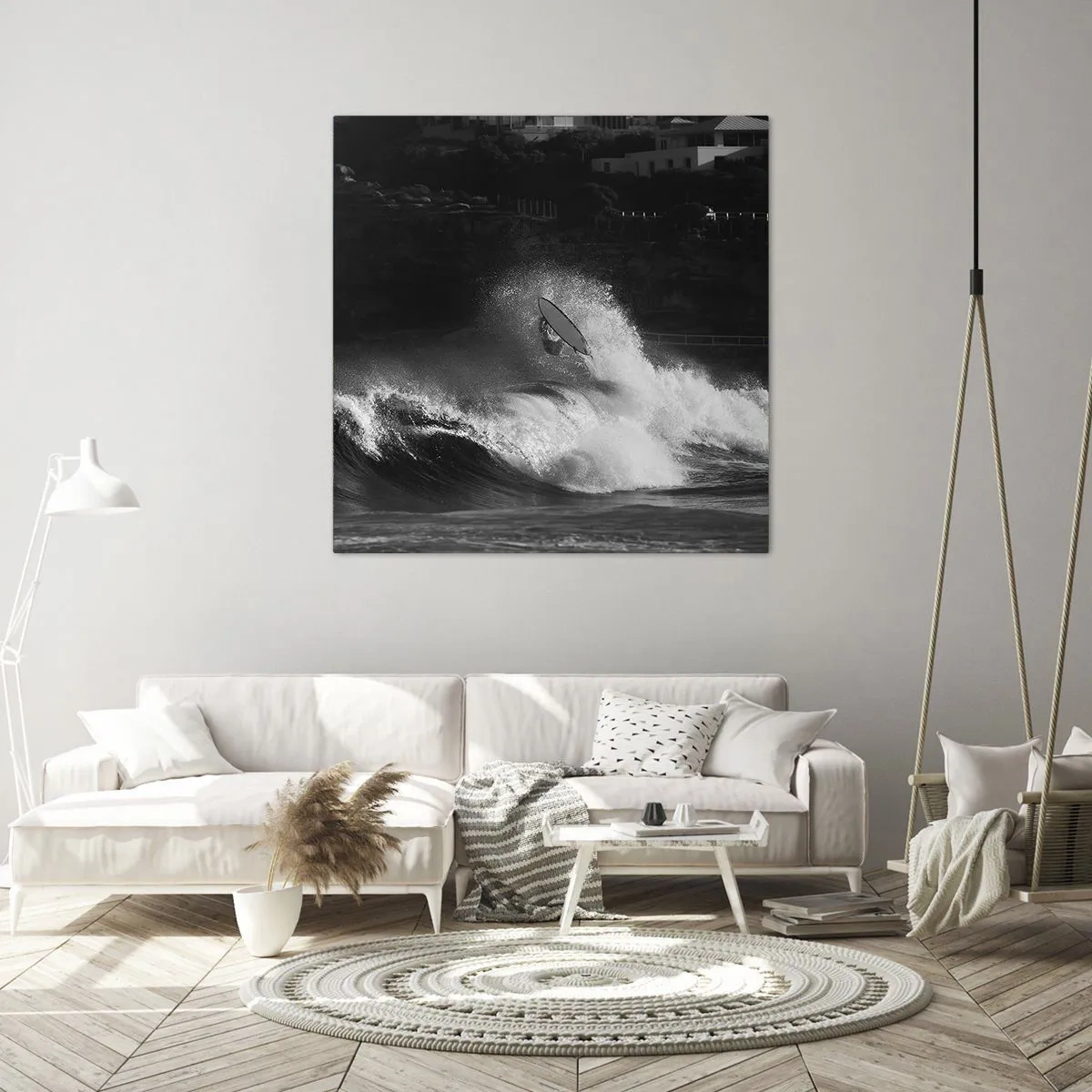 Obraz na płótnie - Wyzwanie przyjęte! - 40x40 cm