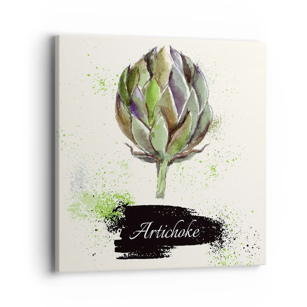 Obraz na płótnie - Eviva warzywa! - 40x40 cm