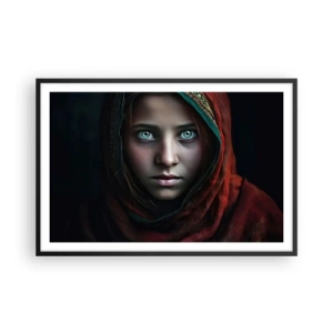 Plakat w czarnej ramie - Wschodnia księżniczka - 91x61 cm
