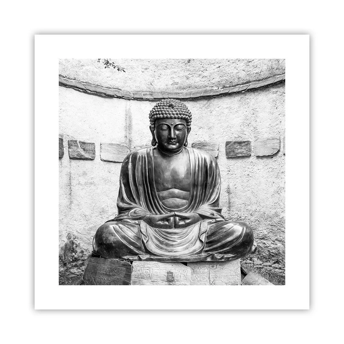 Plakat - U źródeł spokoju - 40x40 cm