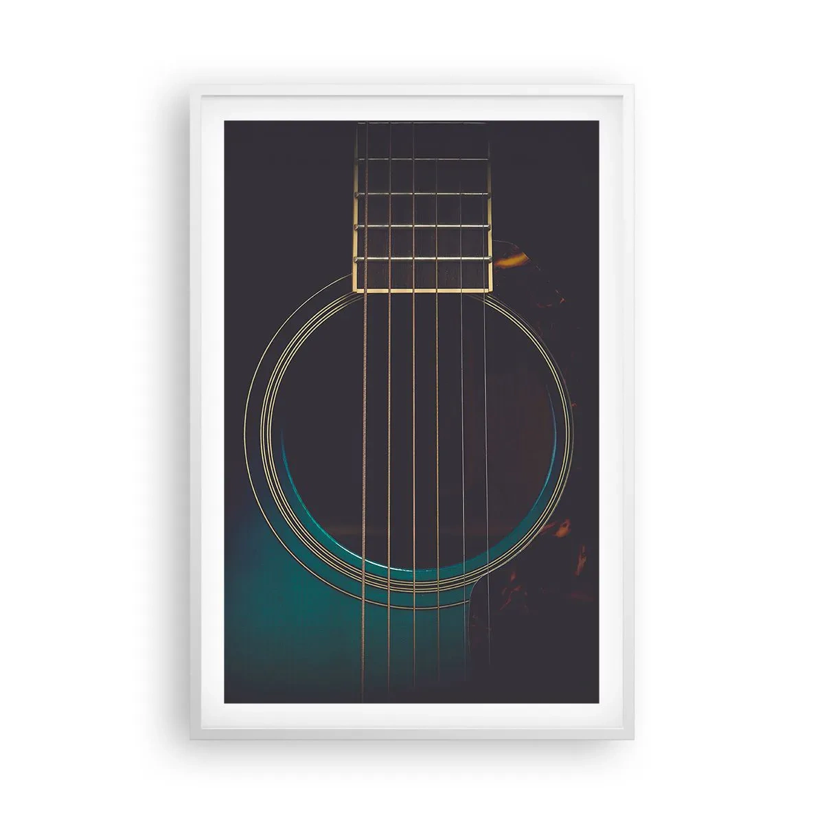 Plakat w białej ramie - Chwila zanim zabrzmi - 61x91 cm