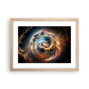 Plakat w ramie jasny dąb - Początek - 40x30 cm