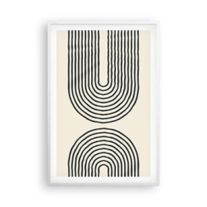 Plakat w białej ramie - Już za chwilę… - 61x91 cm