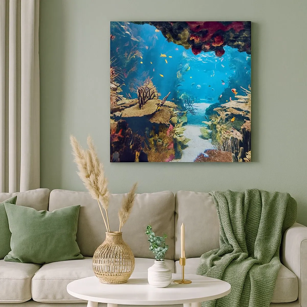 Obraz na płótnie - Nawet ci się nie śniło - 30x30 cm