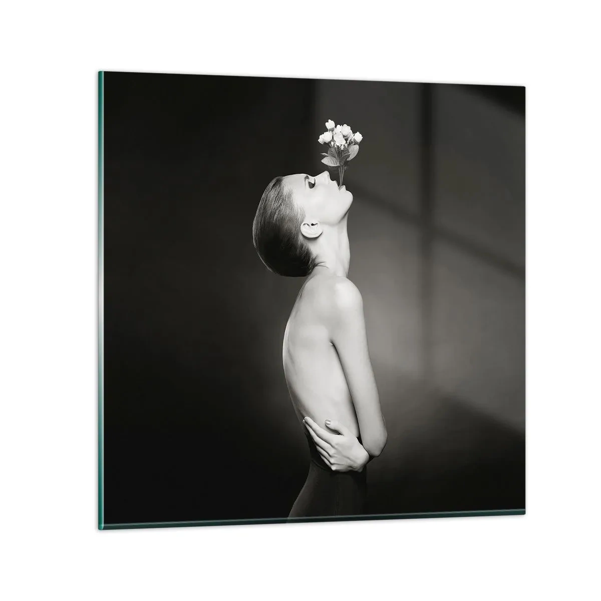 Obraz na szkle - Ekscentryczna elegancja - 70x70 cm