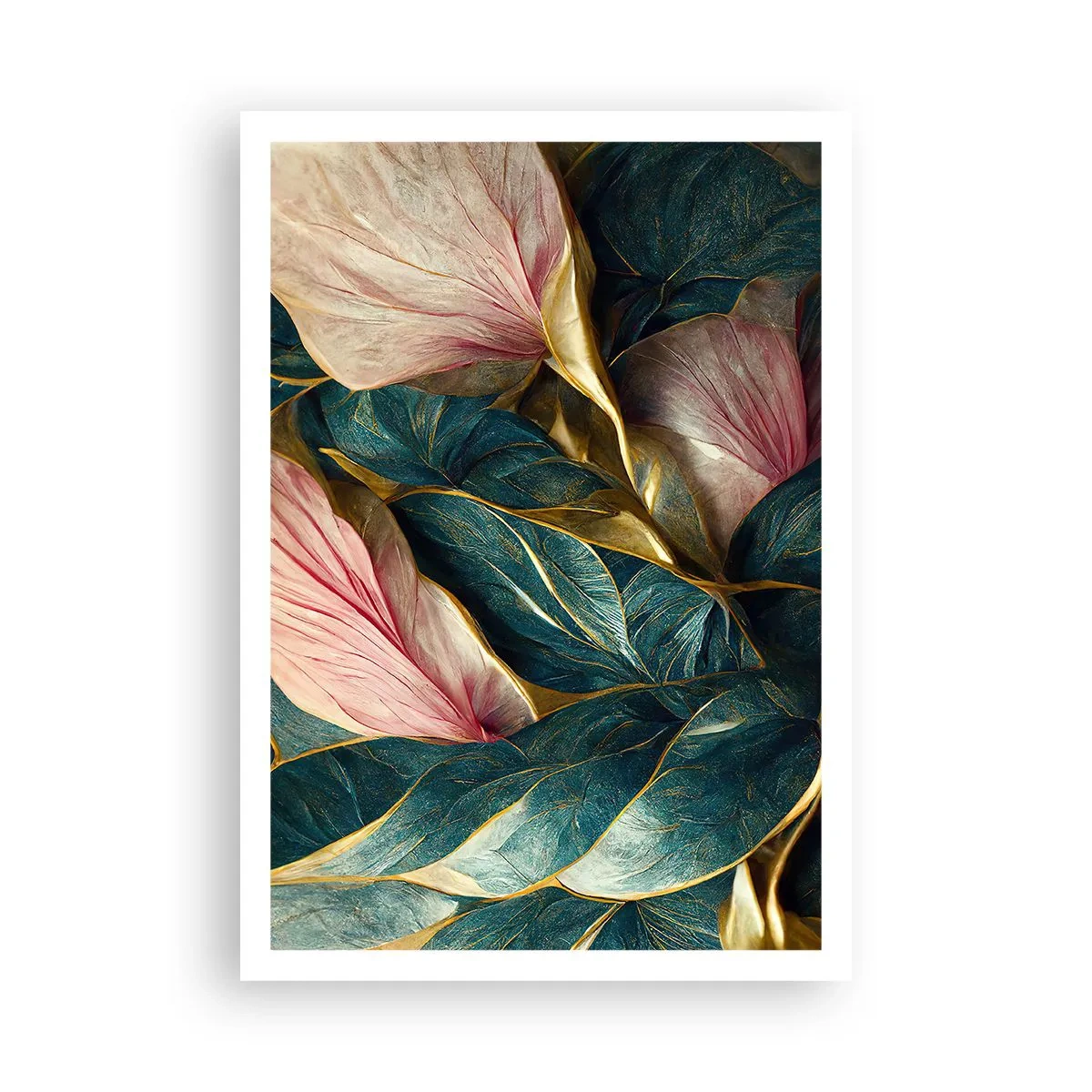 Plakat - Naturalna elegancja i styl - 70x100 cm