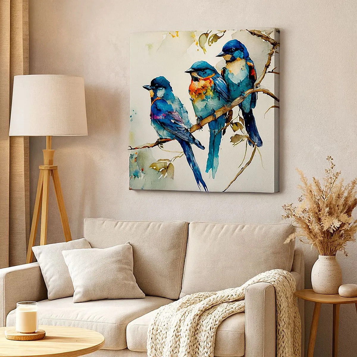 Obraz na płótnie - Obraził się? - 30x30 cm