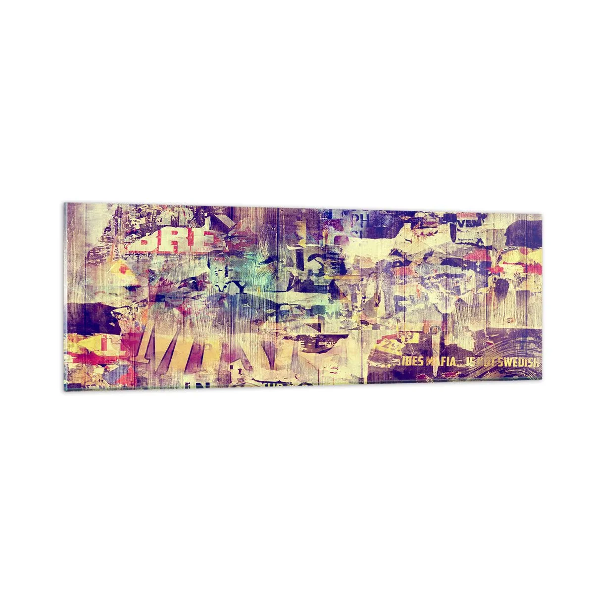 Obraz na szkle - I tyle zostanie - 90x30 cm