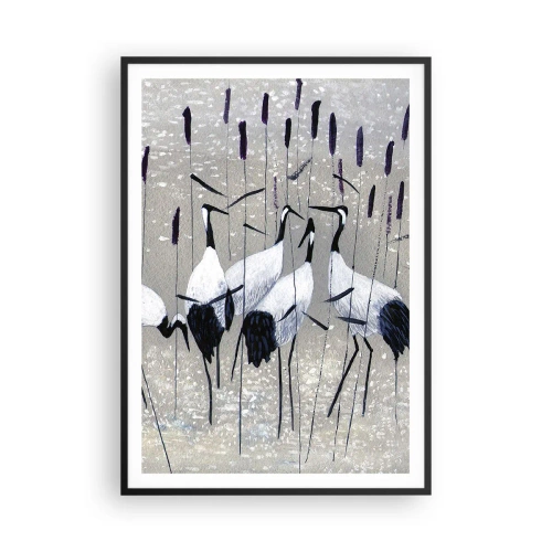 Plakat w czarnej ramie - Wśród swoich - 70x100 cm