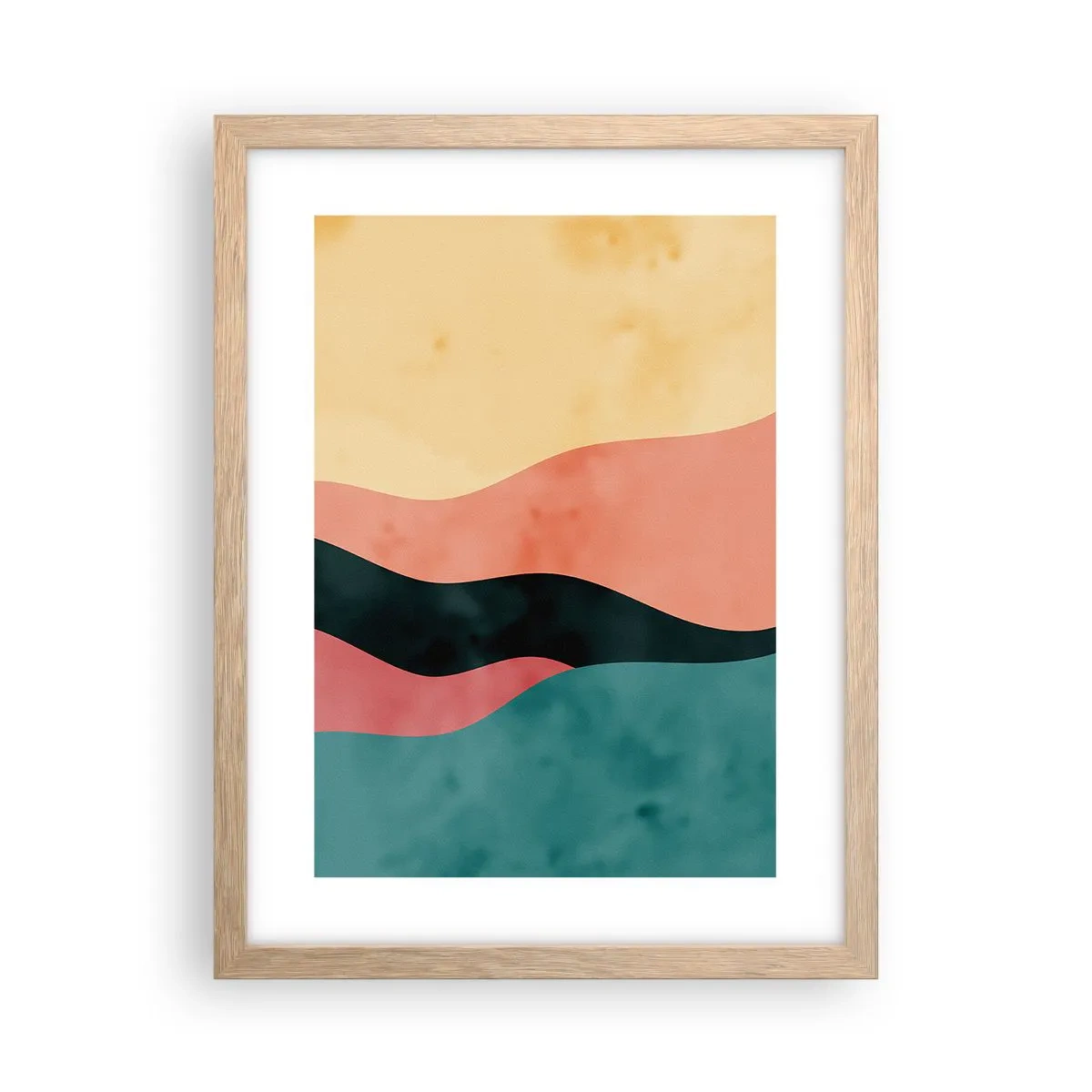 Plakat w ramie jasny dąb - Zgodna niezgodność - 30x40 cm