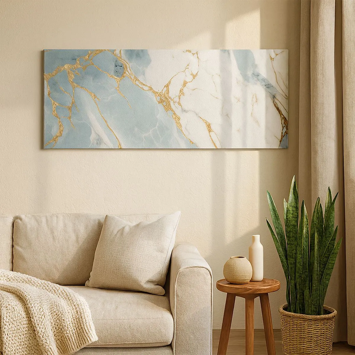 Obraz na płótnie - Bogactwo kamienia - 100x40 cm