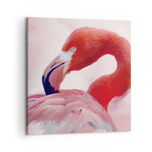 Obraz na płótnie - Ptasia uroda - 60x60 cm