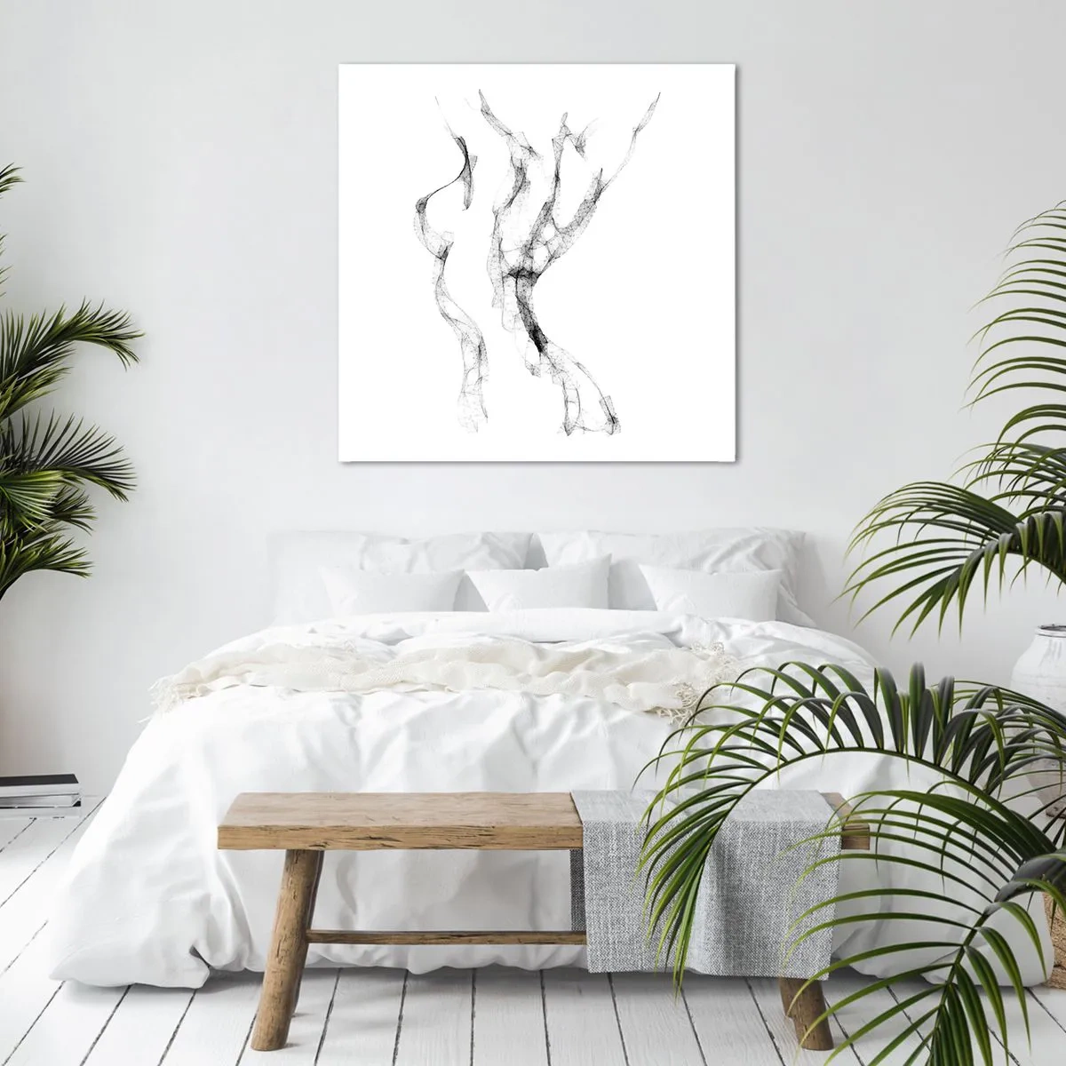 Obraz na płótnie - Piękna i silna - 30x30 cm