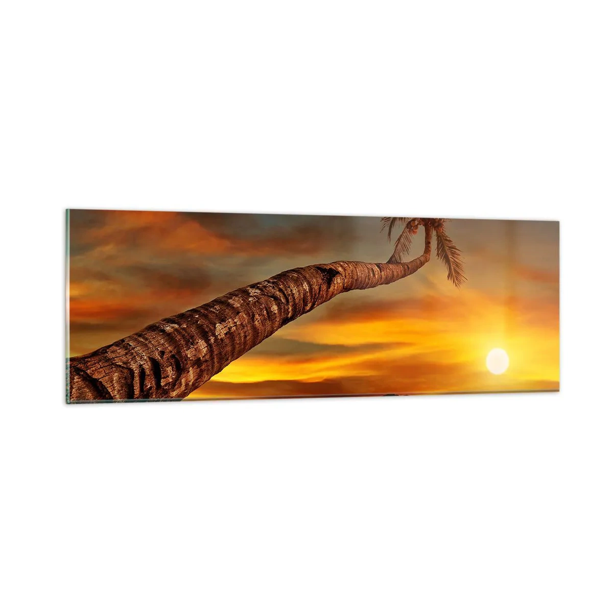 Obraz na szkle - Egzotyczne wakacje, karaibska przygoda - 90x30 cm