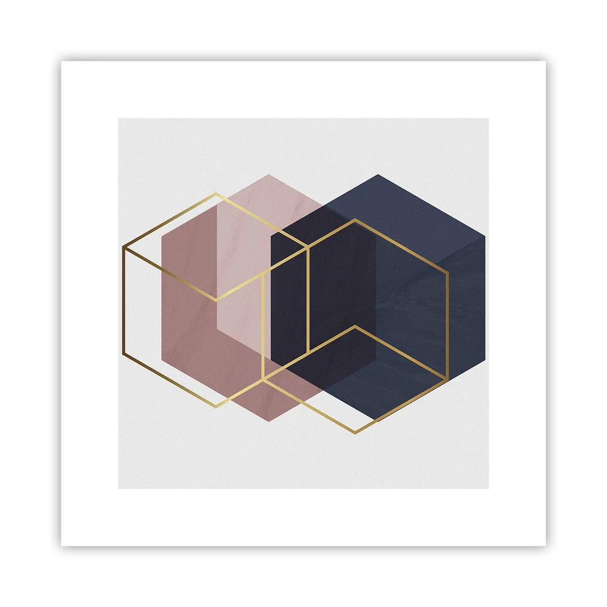 Plakat - Siła prostoty - 30x30 cm