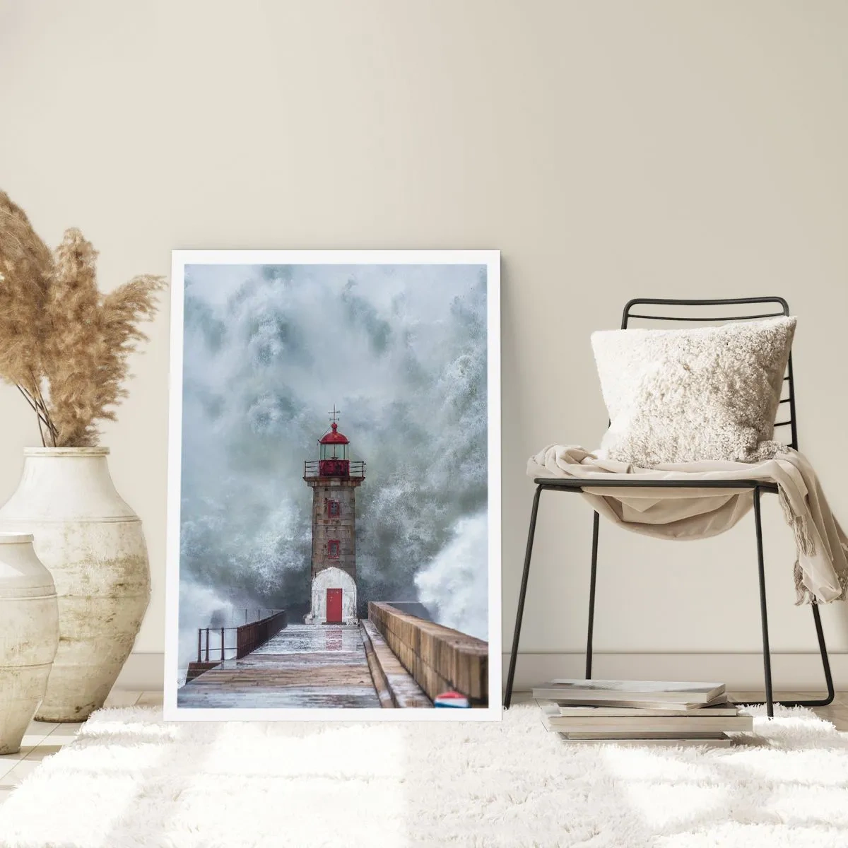 Plakat - Ryk wód, szum zawiei - 70x100 cm