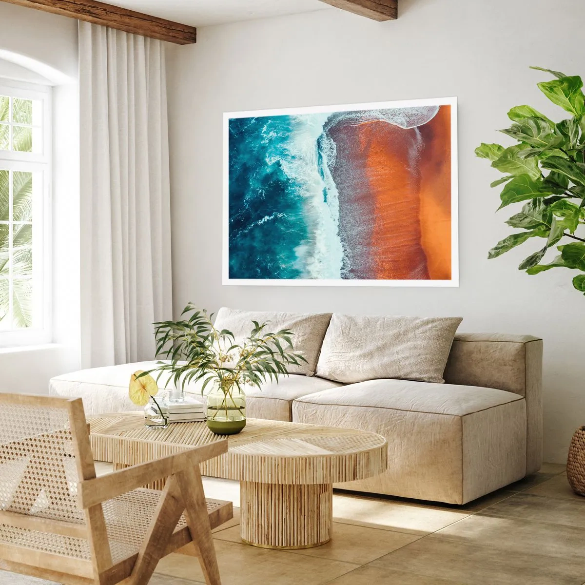 Plakat - Dotyk oceanu - 91x61 cm