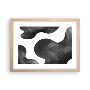 Plakat w ramie jasny dąb - Droga Mleczna - 40x30 cm