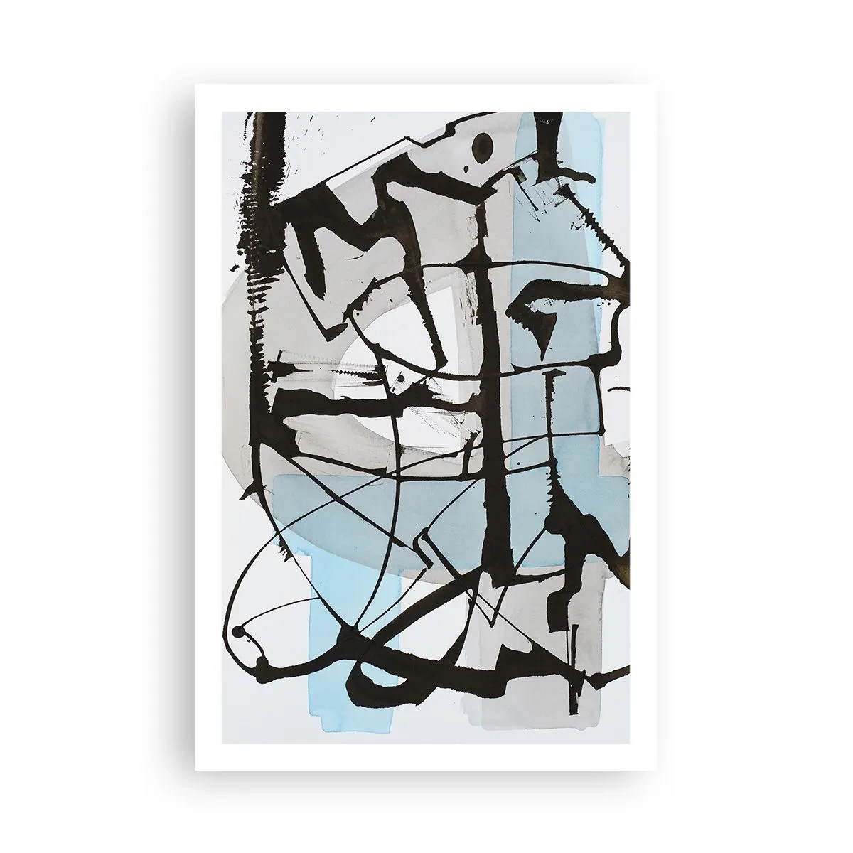 Plakat - Mimo wszystko błękitny - 61x91 cm