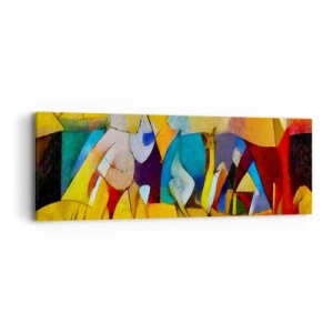 Obraz na płótnie - Słońce - życie - radość - 90x30 cm