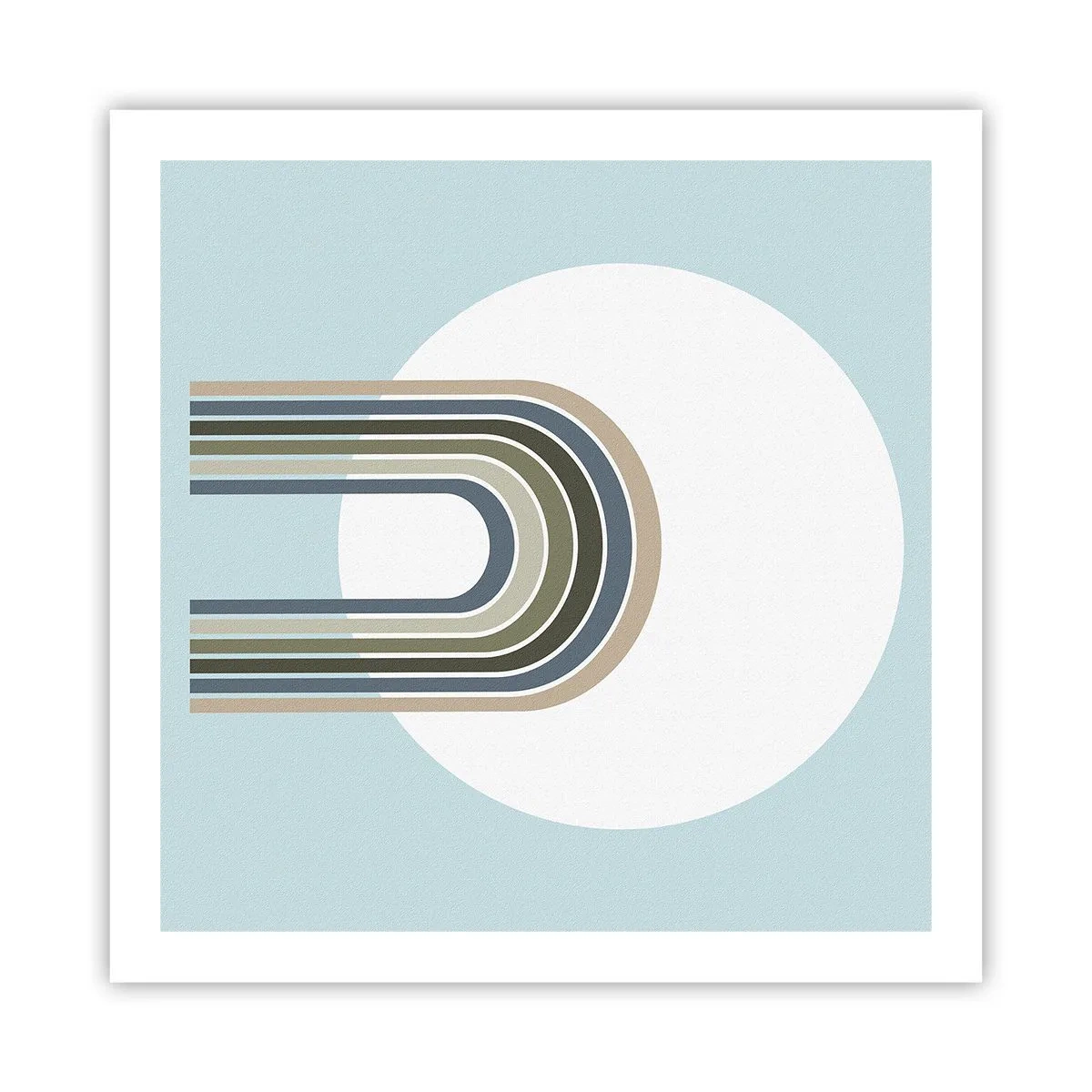 Plakat - Nieodparte przyciąganie - 60x60 cm