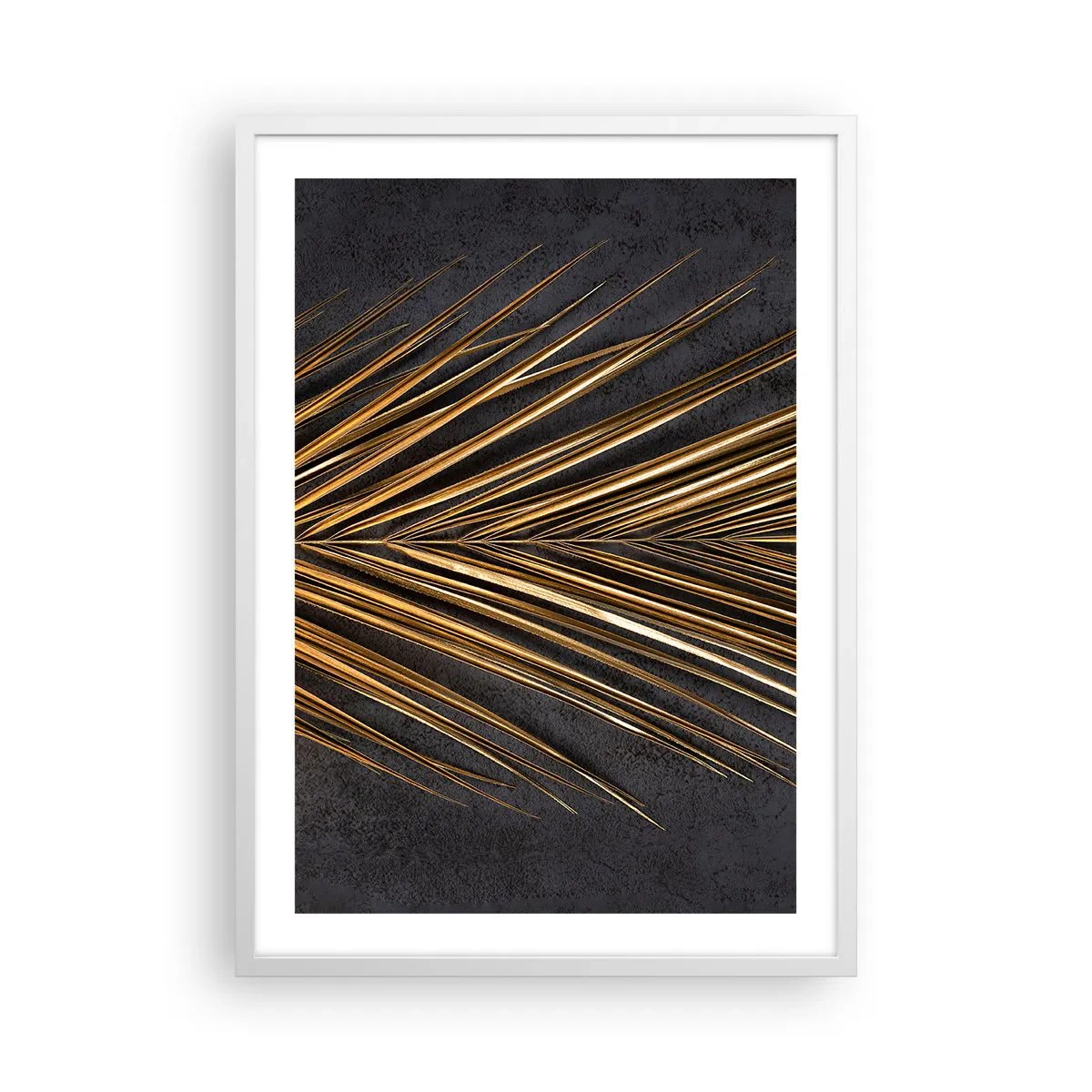 Plakat w białej ramie - Złoto tropików - 50x70 cm