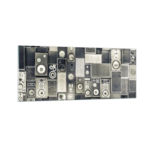 Obraz na szkle - I wszystko gra - 100x40 cm