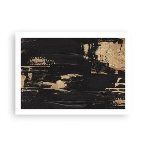 Plakat - Ślad dotyku - 70x50 cm