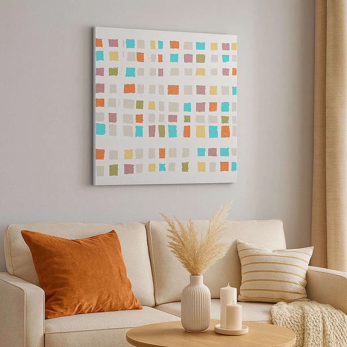 Obraz na płótnie - Nieznana gra - 30x30 cm