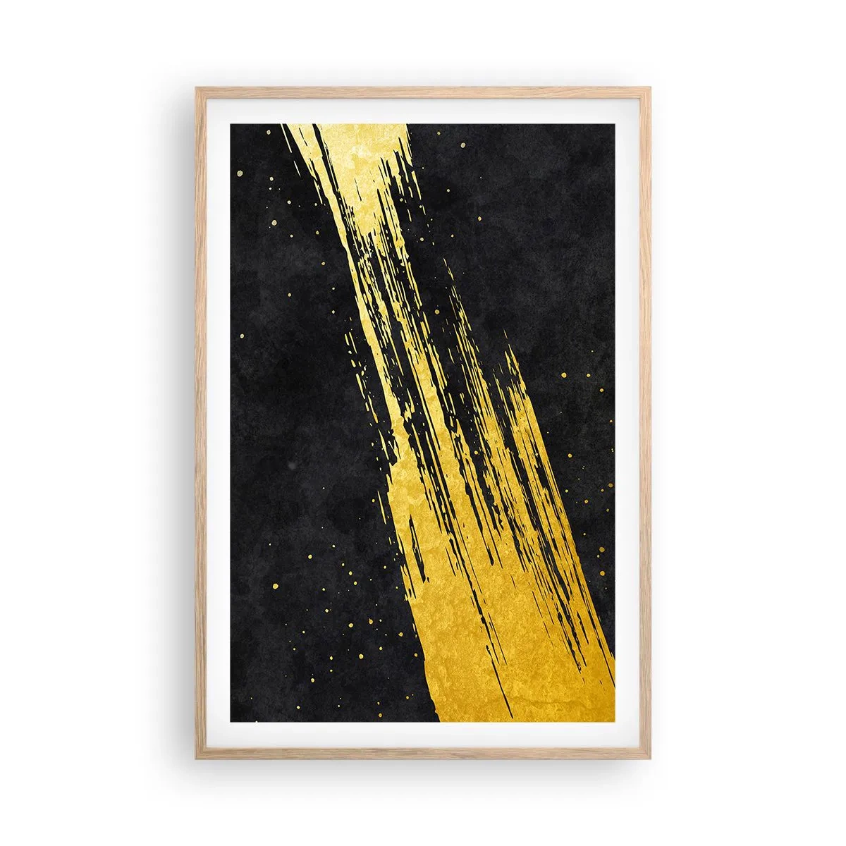 Plakat w ramie jasny dąb - Skok w nadprzestrzeń - 61x91 cm