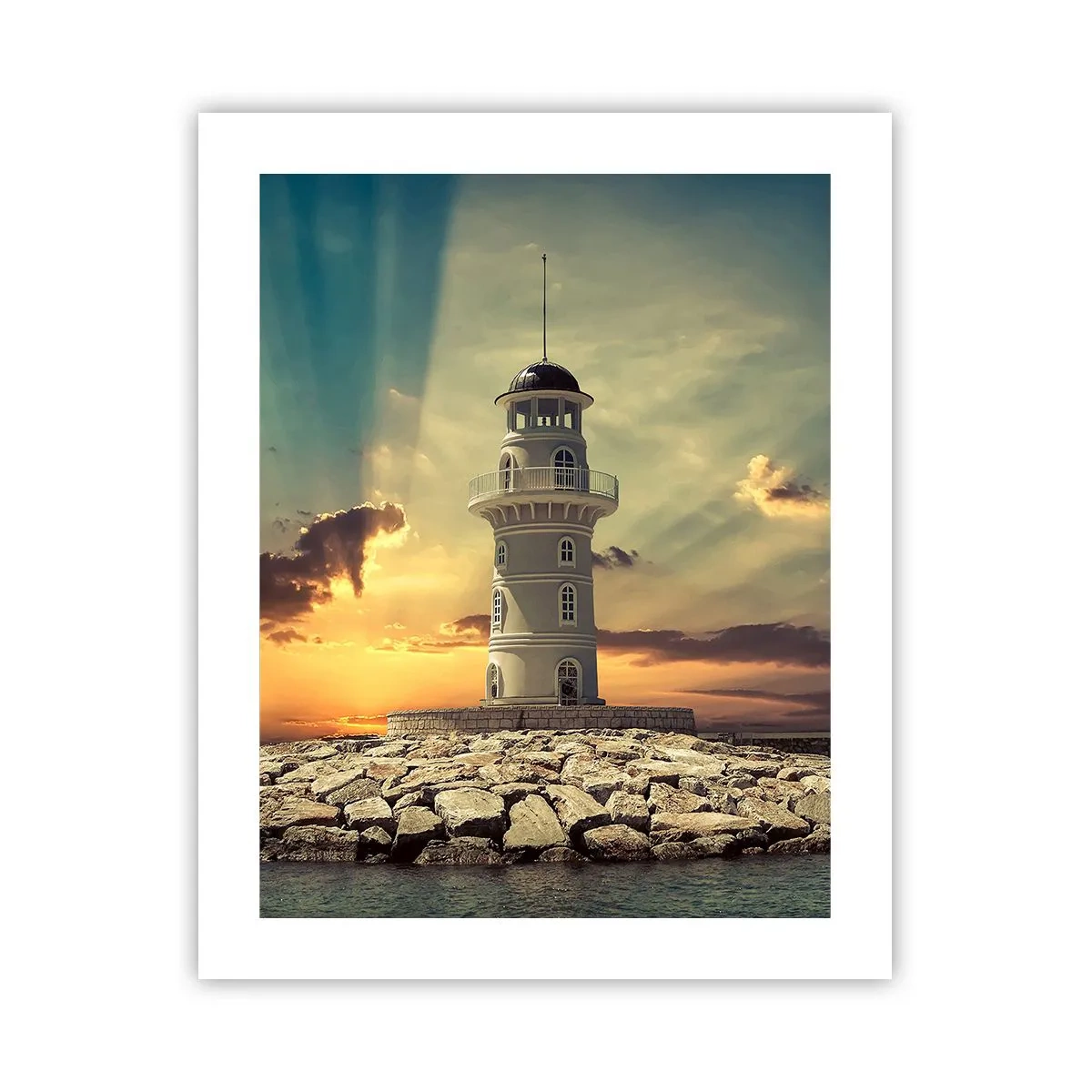 Plakat - Światło - Dobro - Piękno - 40x50 cm