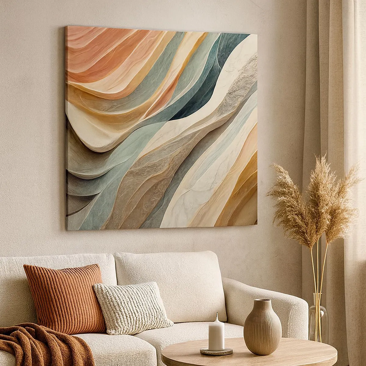 Obraz na płótnie - Chwila przed zmianą - 30x30 cm