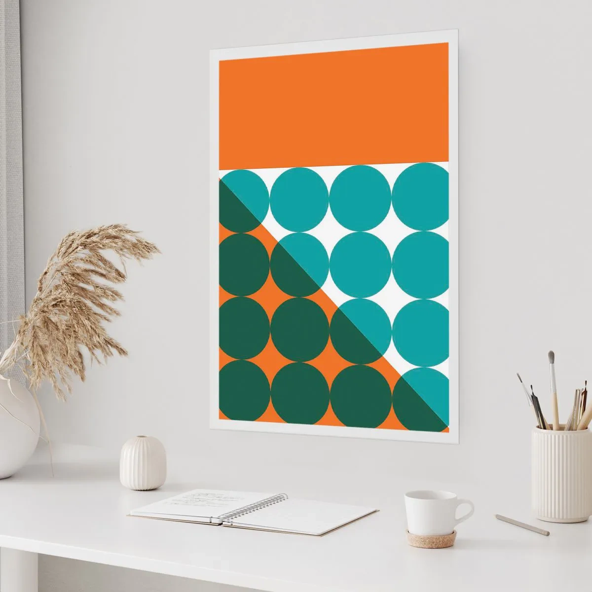 Plakat - W górę i na skos - 30x40 cm